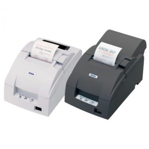 epson tm u220b corte serie beige impresora de recibos color matriz de puntos rollo (7.6 cm) 17.8 cpi 9 espiga hasta 6 líneas/segundo capacidad: 1 rollos