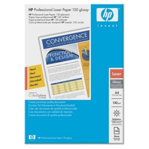hp professional papel satinado a4 (210 x 297 mm) 130 g/m2 250 hoja(s)
