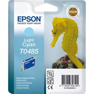 epson stylus photo r 200/220/300/320/340, rx 500/600/620/640 cartucho cian claro