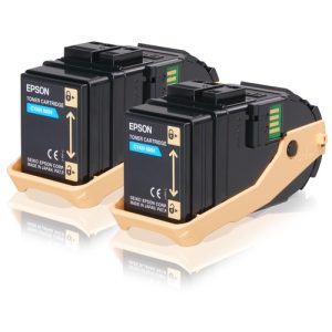 epson aculaser c9300 toner cian (pack 2)