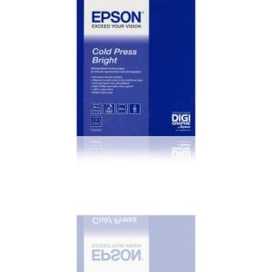 epson gf papel artístico cold press bright 17""x50