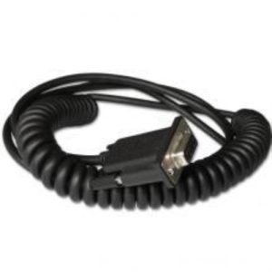 cable honeywell rs232, 5v, db9 hembra, rizado, negro, 3m