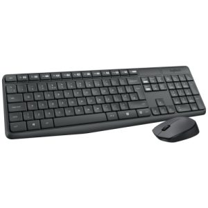 logitech wireless combo mk235 juego de teclado y ratón inalámbrico 2.4 ghz