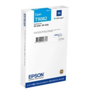 epson cartucho wf 6590dwf/wf 6090dw cartucho cian xl