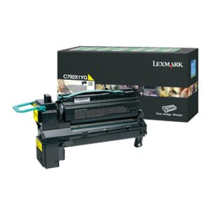 toner lexmark c792 amarillo20000p. retur