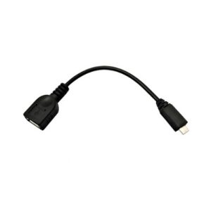 nanocable cable usb 2.0 otg de 15cm conexión micro b/m a/h para smartphones. tablets, etc color negro
