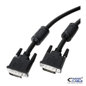 nanocable cable dvi dual link de 1,8m conexión 24+1, m m