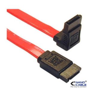 nanocable cable sata datos acodado de 0,5m