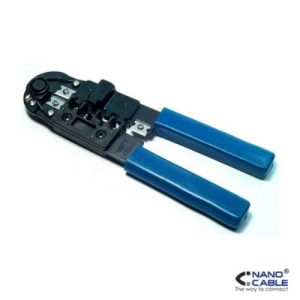 nanocable tenaza metálica para crimpar rj45