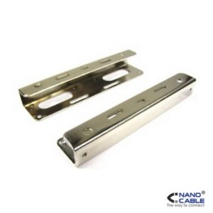 nanocable adaptador de bahía metálico a 3.5" para disco duro 2.5" válido para ssd