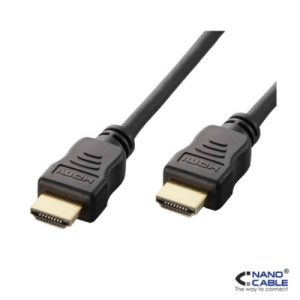nanocable cable hdmi v1.4 de 25m (alta velocidad / hec) con repetidor, a/m a/m