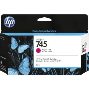 hp cartucho designjet 745 cartucho magenta 130ml
