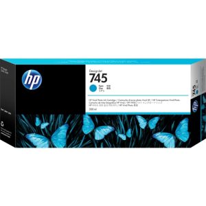 hp cartucho designjet 745 cartucho cyan 300ml