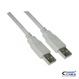nanocable cable usb 2.0 tipo a/m a/m 1m
