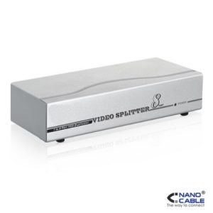 nanocable splitter multiplexor vga 1 entrada 8 salidas, con alimentacion