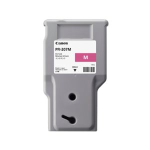 canon cartucho pfi207m magenta 300ml ipf680