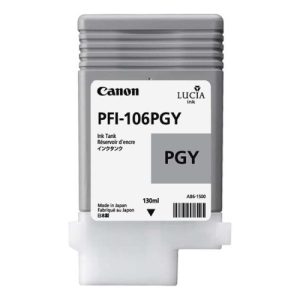 canon cartucho foto gris pfi106fg ipf6300/6350/6400/6450 130ml