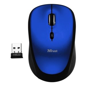 trust ratón yvi inalambrico 1600 dpi azul