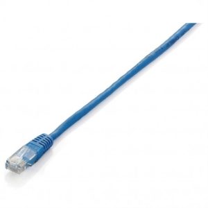 equip cable de red latiguillo utp cat.6 1m color azul