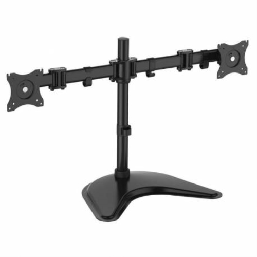 equip soporte doble monitor de 13" a 27" formato sobremesa negro equip soporte doble monitor de 13" a 27" formato sobremesa negro