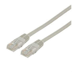 equip cable de red latiguillo utp cat.5e 0.25m color gris