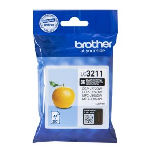 brother cartucho lc3211bk