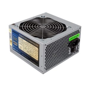 eightt fuente de alimentación atx 500w 4 x sata 2 x molex ventilador 12cm