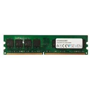 módulo ram v7 2 gb ddr2 sdram 800 mhz ddr2 800/pc2 6400 sin búfer cl6 240 clavijas dimm