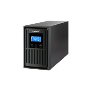 phasak sai ph 9210 online 1kva / 900w formato torre 3 schuko lcd rs232 usb+rj45 baterias 2x9ah