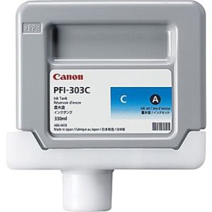canon pfi303c ipf810 ink cyan 2959b001 330ml