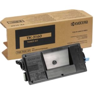 kyocera ecosys p3045 toner negro tk3160 12.500 paginas