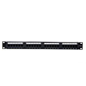 phasak panel de parcheo 19" cat.6 utp rj45 dual 1u