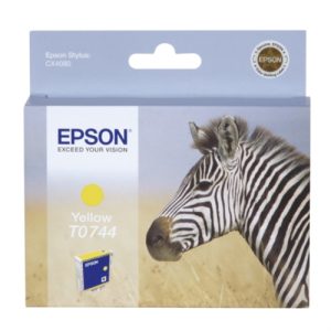 epson cartucho de tinta amarillo 5.2 ml c13t074440 (t0744)