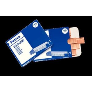 petrus grapas 23/6 cobreada cj 1000