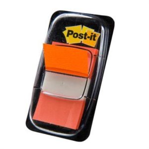 post it index 680 dispensador 1x50 naranja 12u 