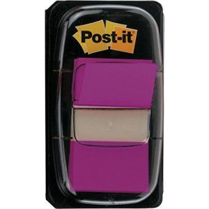 post it index 680 dispensador 1x50 violeta 12u 