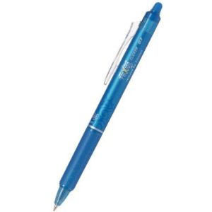 pilot boligrafo borrable frixion clicker azul claro