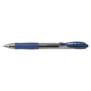 pilot boligrafo g 2 azul