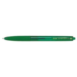 pilot boligrafo supergrip g verde 12u 