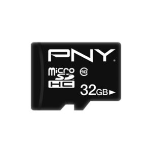 pny tarjeta microsd 32gb + adaptador clase 10 performance plus