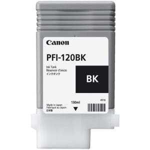 canon tinta negro pfi 120 bk tm 200/tm 205/tm 300/tm 305