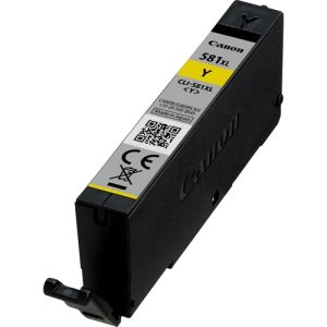 canon pixma cartucho amarillo cli581xl tr8550 ts6250 ts8250 ts9150 ts9550 8,3ml