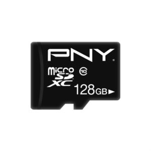 pny tarjeta microsd 128gb + adaptador clase 10 performance plus