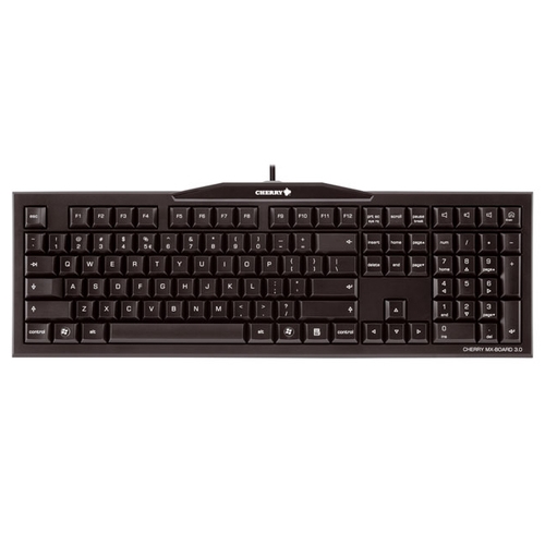 cherry mx board 3.0 teclado usb negro