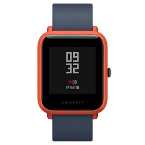 xiaomi amazfit bip sensor cardiaco gps 1.28" a1608 rojo
