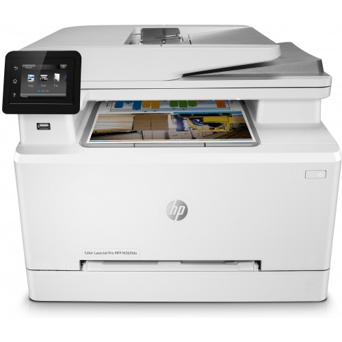 hp impresora multifunción color lj pro mfp m283fdn