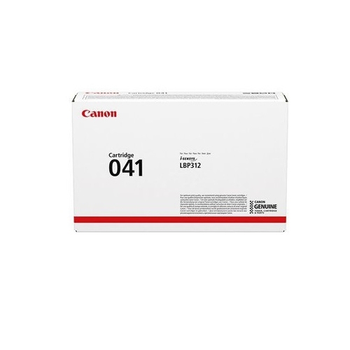 canon 041 tóner negro 10.000 pag. i sensys lbp 312x / i sensys mf522x / i sensys mf525x