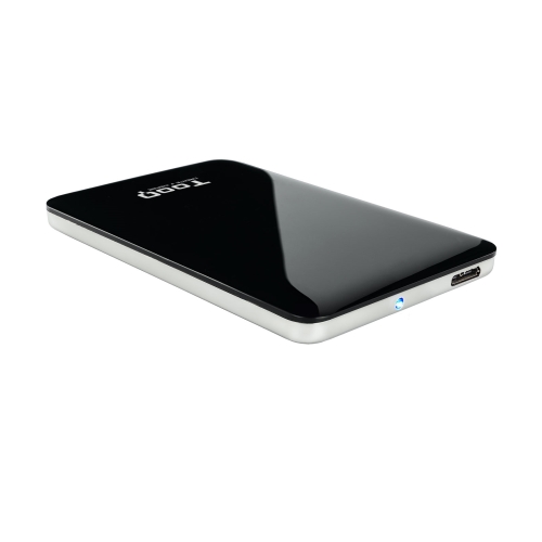 tooq caja externa tooq tqe 2538b 2,5" 7 mm sata usb 3.0/3.1 gen1 negra