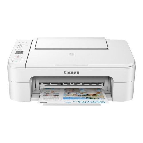 canon impresora multifuncion color canon pixma ts3351 chorro de tinta 216 x 297 mm a4 hasta 7.7 ipm 60 hojas wifi usb 2.0 blanco
