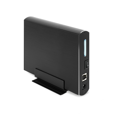 tooq caja externa para discos duros 3.5” sata usb 3.0/3.1 gen 1 negra